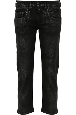 R13 Cropped low-rise jeans