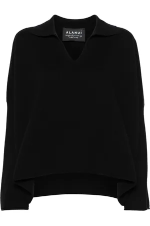 Alanui Finest ribbed polo top