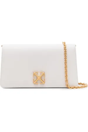 OFF-WHITE Jitney 1.7 leather shoulder bag
