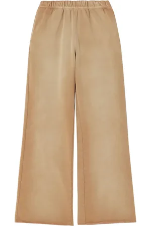 RE/DONE Hanes organic cotton fleece track pants