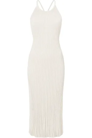 Proenza Schouler Vida ribbed-knit midi dress