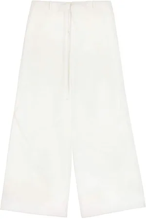 Maison Margiela Drawstring-waist palazzo trousers