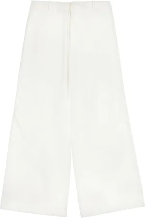 Maison Margiela Drawstring-waist wide-leg trousers