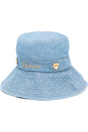 Moschino Logo-embroidered bucket hat