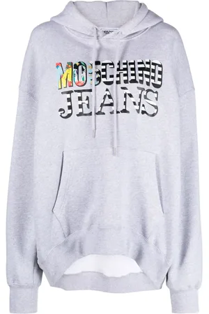 Moschino Logo-print cotton hoodie