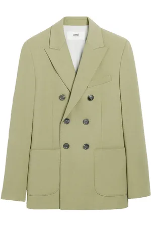 Ami Peak-lapels double-breasted blazer