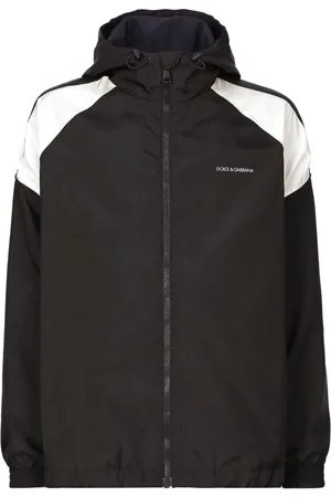 Dolce & Gabbana Logo-print hooded windbreaker