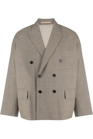 CROQUIS Double-breasted wool blazer