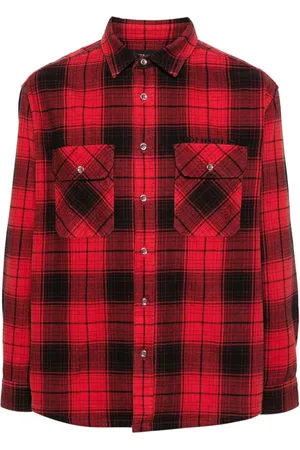 Purple Brand Over-dyed Flannel LS Shirt 