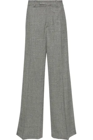 Vetements Prince of Wales wide-leg trousers