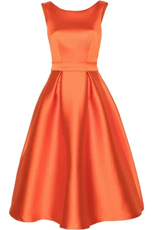 P.A.R.O.S.H. Belted scuba midi dress