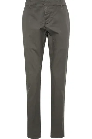 Dondup Gaubert mid-rise straight-leg trousers