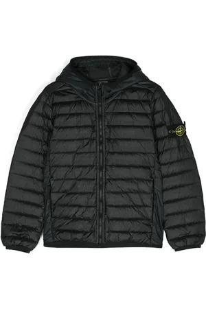 Stone Island Compass hooded puffer jacket