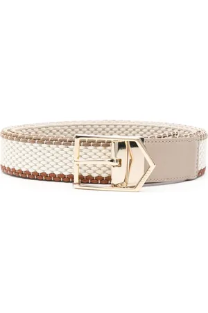 CANALI Interwoven-strap belt