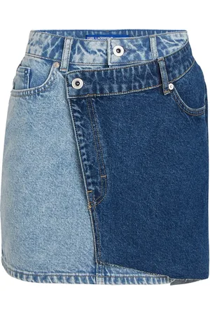 Karl Lagerfeld Double-layer miniskirt