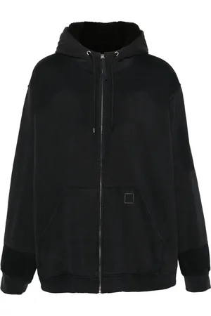 Maison Margiela Panelled drop-shoulder hoodie