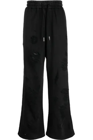 Feng Chen Wang Ripped track pants