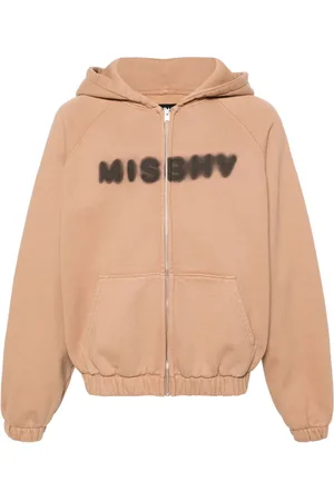 MISBHV Logo-print cotton hoodie