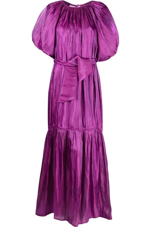 Baruni Bela puff-sleeve maxi dress