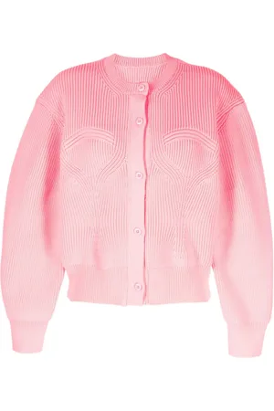 JNBY Contoured-rib cardigan