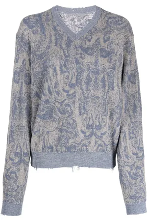 JNBY Distress-detail patterned jumper