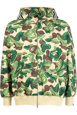 A BATHING APE® 1St Camo Shark Track Pants - Farfetch