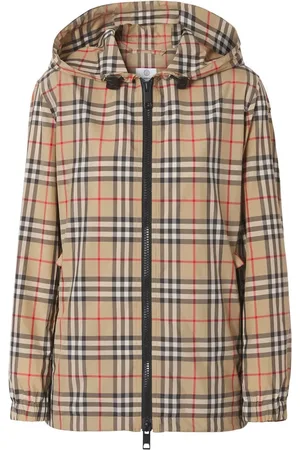 Burberry Vintage Check hooded jacket