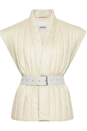 Isabel Marant Ajali belted quilted gilet