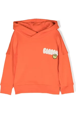 BARROW Logo-print cotton hoodie