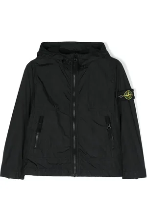 Stone Island Compass-motif hooded jacket