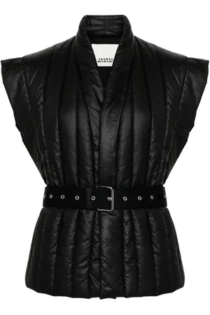 Isabel Marant Ajali belted quilted gilet