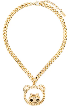 Moschino Teddy Bear-pendant necklace