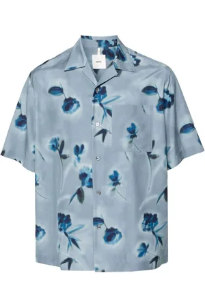 OAMC Floral-print cotton shirt