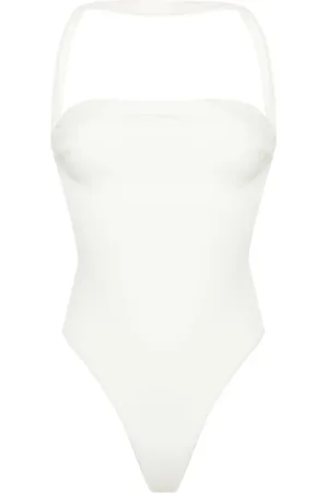 GCDS Couture halterneck swimsuit