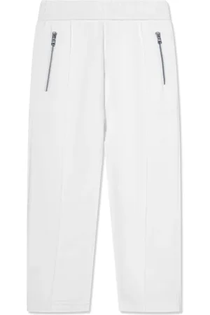 Moncler Logo-appliqu?? cotton track pants