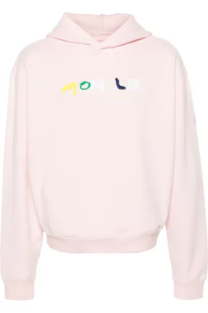 Moncler Logo-embroidered cotton hoodie
