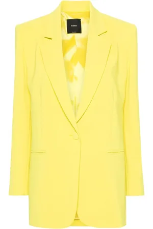 Pinko Esagerata crepe single-breasted blazer