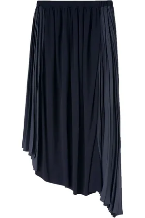 Jil Sander Asymmetric colour-blocked skirt
