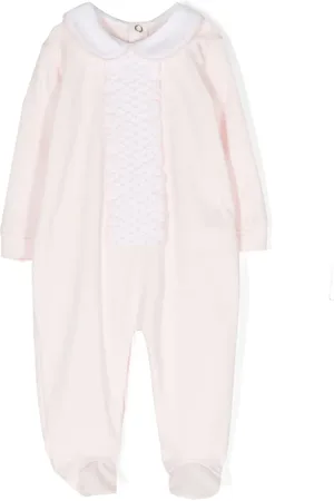 SIOLA Smocked-detail pajamas