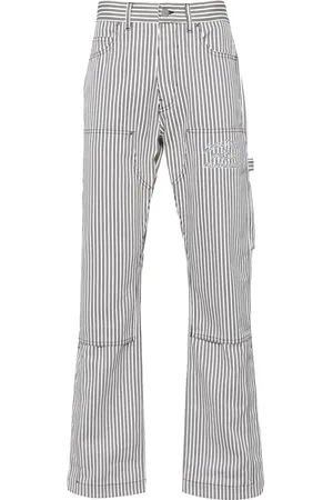 AMIRI Striped cotton carpenter trousers