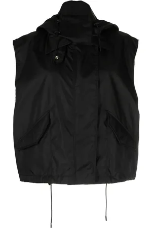 JUUN.J Hooded vest jacket