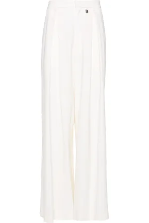 GIUSEPPE DI MORABITO Wool flared trousers