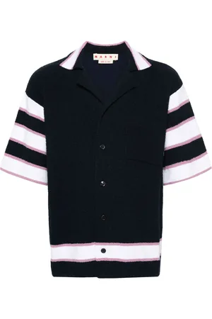Marni Terry-cloth bowling shirt