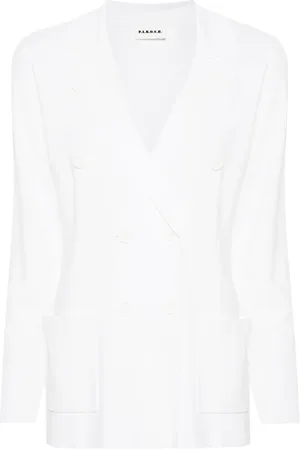 P.A.R.O.S.H. Double-breasted knitted blazer