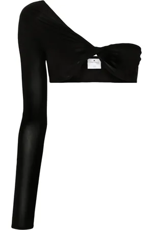 Courrèges Twist-detail one-shoulder top