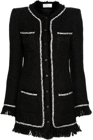 GIUSEPPE DI MORABITO Single-breasted tweed jacket