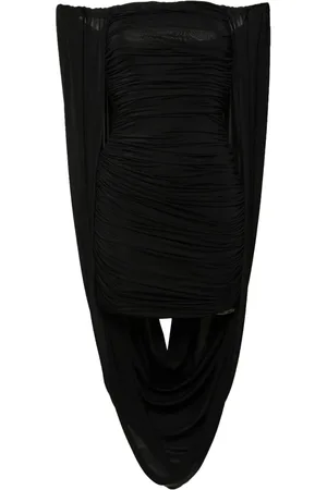 GIUSEPPE DI MORABITO Off-shoulder draped mini dress
