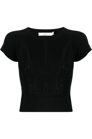 IRO Cut-out ribbed top