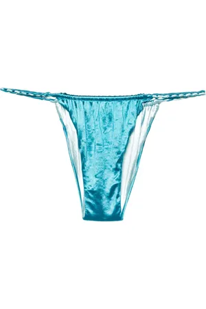 Isa Boulder Ruched reversible bikini bottoms