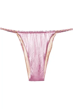 Isa Boulder Ruched reversible bikini bottoms